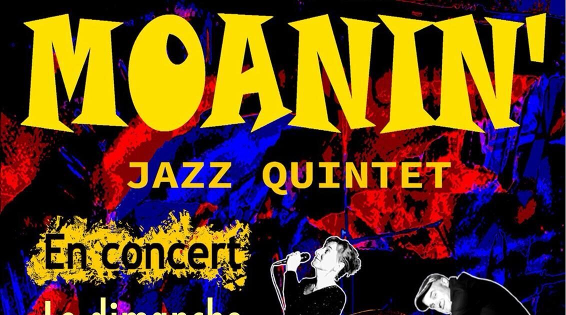 Affiche du concert de Moanin le 7 septembre 2025 à la foire bio d'Aurillac !
